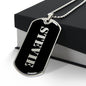 Stevie v2 - Luxury Dog Tag Necklace