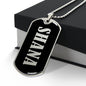 Shana v02 - Luxury Dog Tag Necklace