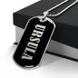 Ursula v02 - Luxury Dog Tag Necklace