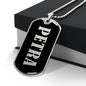 Petra v02 - Luxury Dog Tag Necklace