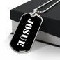 Josue v3 - Luxury Dog Tag Necklace