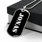 Jonas v3 - Luxury Dog Tag Necklace
