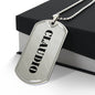 Claudio - Luxury Dog Tag Necklace