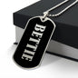 Bettie v02 - Luxury Dog Tag Necklace