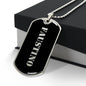 Faustino v2 - Luxury Dog Tag Necklace
