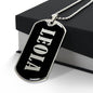 Leola v02 - Luxury Dog Tag Necklace