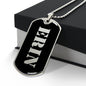 Erin v2 - Luxury Dog Tag Necklace
