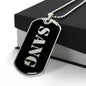 Sang v2 - Luxury Dog Tag Necklace
