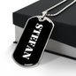 Stefan v3 - Luxury Dog Tag Necklace