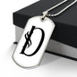 Initial D v001-24 - Luxury Dog Tag Necklace