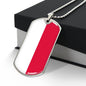 Polish Flag - Luxury Dog Tag Necklace