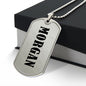 Morgan v01 - Luxury Dog Tag Necklace