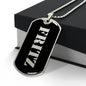Fritz v2 - Luxury Dog Tag Necklace