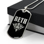 Beth v02a - Luxury Dog Tag Necklace