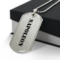 Napoleon - Luxury Dog Tag Necklace
