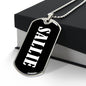 Sallie v03 - Luxury Dog Tag Necklace