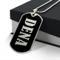 Dena v02 - Luxury Dog Tag Necklace