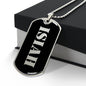 Isiah v2 - Luxury Dog Tag Necklace
