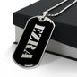 Ezra v2 - Luxury Dog Tag Necklace