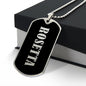 Rosetta v02 - Luxury Dog Tag Necklace