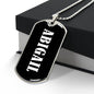 Abigail v03 - Luxury Dog Tag Necklace