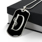 Initial D v001-22 - Luxury Dog Tag Necklace