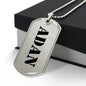 Adan - Luxury Dog Tag Necklace