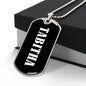 Tabitha v03 - Luxury Dog Tag Necklace