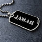 Jamar v2 - Luxury Dog Tag Necklace