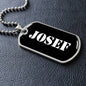 Josef v3 - Luxury Dog Tag Necklace