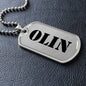 Olin - Luxury Dog Tag Necklace