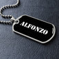 Alfonzo v3 - Luxury Dog Tag Necklace