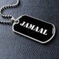 Jamaal v3 - Luxury Dog Tag Necklace