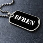 Efren v3 - Luxury Dog Tag Necklace