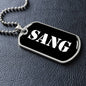 Sang v3 - Luxury Dog Tag Necklace