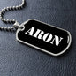Aron v3 - Luxury Dog Tag Necklace