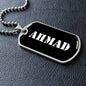 Ahmad v3 - Luxury Dog Tag Necklace