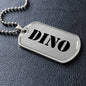 Dino - Luxury Dog Tag Necklace