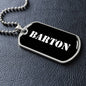 Barton v3 - Luxury Dog Tag Necklace