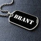 Brant v3 - Luxury Dog Tag Necklace