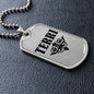 Terri v01a - Luxury Dog Tag Necklace