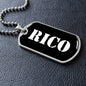 Rico v3 - Luxury Dog Tag Necklace