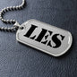 Les - Luxury Dog Tag Necklace