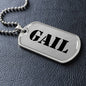 Gail - Luxury Dog Tag Necklace
