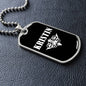 Kristin v03a - Luxury Dog Tag Necklace