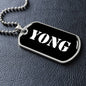Yong v3 - Luxury Dog Tag Necklace