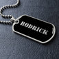 Rodrick v2 - Luxury Dog Tag Necklace
