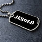 Jerold v3 - Luxury Dog Tag Necklace