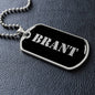 Brant v2 - Luxury Dog Tag Necklace