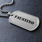 Faustino - Luxury Dog Tag Necklace